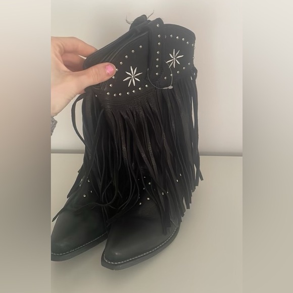 Authentic Leather Nashville Cowgirl Boots! - Picture 2 of 5